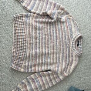 Denver Hayes Pastel Striped Sweater